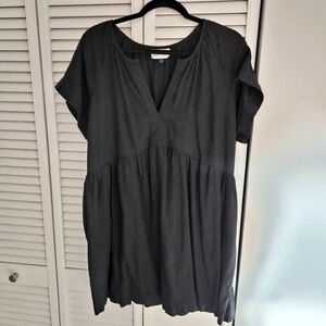Universal Thread Black Babydoll Dress, XL
